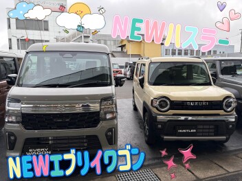 ＮＥＷハスラー・ＮＥＷエブリイワゴン試乗車ご用意ございます☆彡
